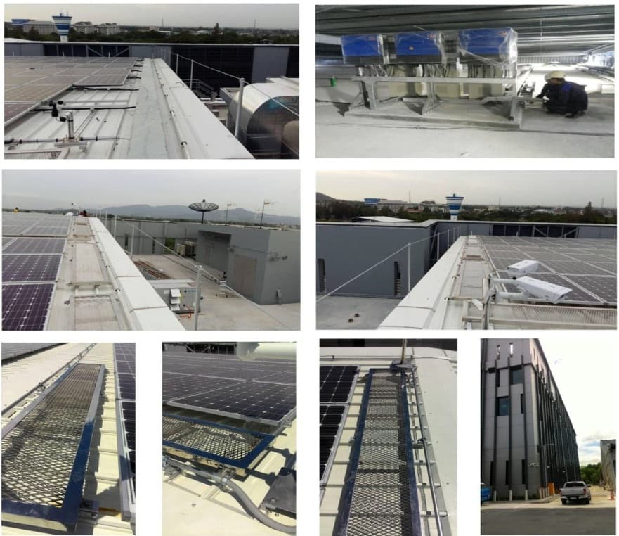 Rooftop solar system for enterprise and government clients